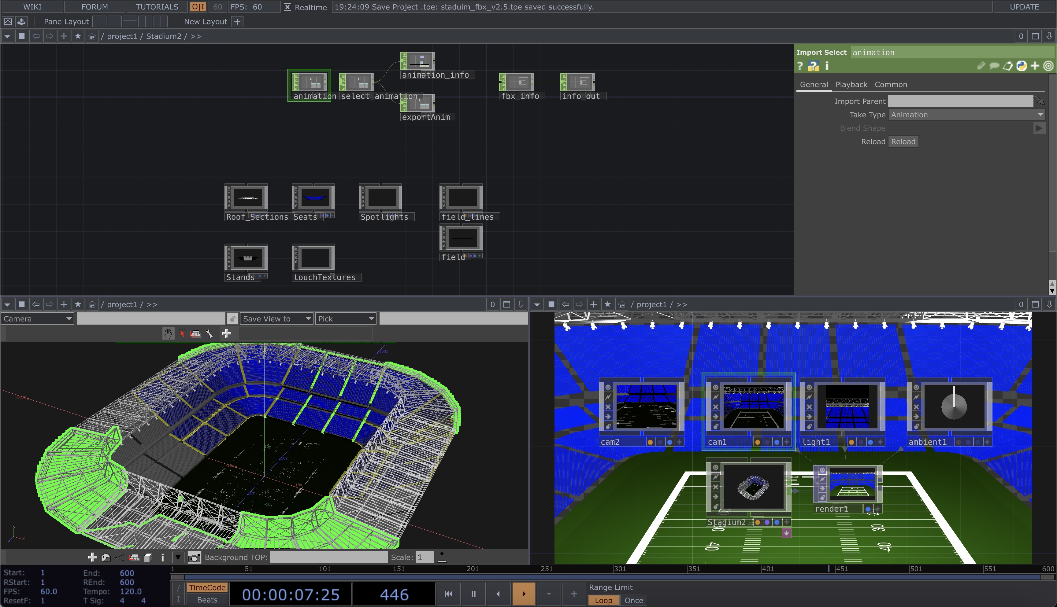 Quarterback Blitz system architecture